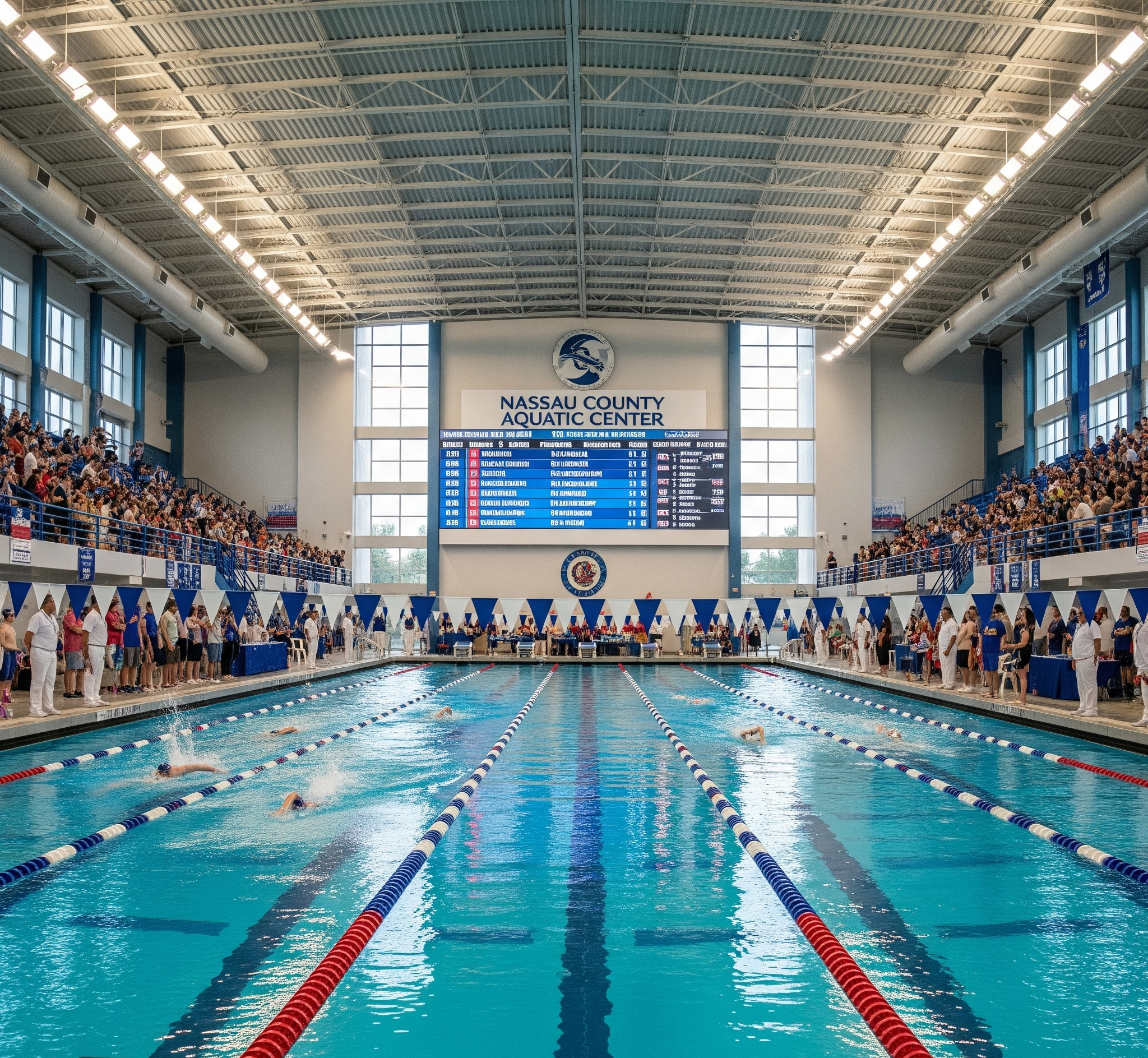 Nassau County Aquatic Center.
